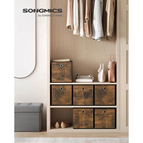 Songmics SONGMICS Storage Cubes, Set of 6 Storage Bins 1
