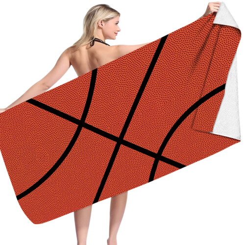 Microvezel strandhanddoek, sneldrogend, 70x150cm, lichtgewicht 2