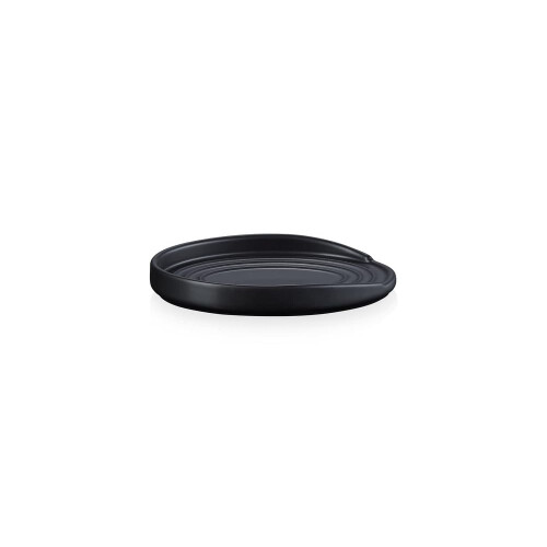 Le Creuset Le Creuset Stoneware Oval Spoon Rest Matte Black, 2