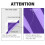 Dark Purple Permanent Vinyl for Cricut - 12" x 3