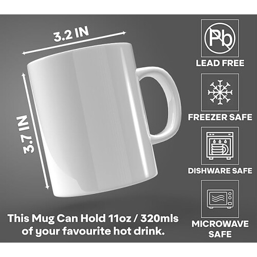 Personalised Mug Any Text  Photo – Customised Mug  Cup with Name Logo or De 1