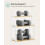 Songmics SONGMICS Spice Rack, 3-Tier Countertop Storage 6