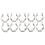 10Pcs Spring Terry Clips Open Type Spring Steel Tool Clips Heavy Duty Water Pipe Clamps Hardware 3