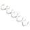 10Pcs Spring Terry Clips Open Type Spring Steel Tool Clips Heavy Duty Water Pipe Clamps Hardware 6