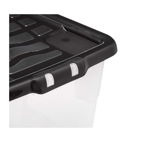 Strata Strata 4 x 42 Litres Curve Plastic Stackable 2