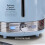 Swan Swan ST19028BLU Retro 2 Slice Toaster with 6 4