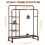 HOMIDEC Clothes Rail,Double Rail Clothes Rack 3