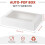 Sivaopa,6-Pack Bakery Boxes with Window, 12" x 8" 2