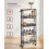 VASAGLE VASAGLE 5-Tier Trolley, Space-Saving Kitchen Cart 4