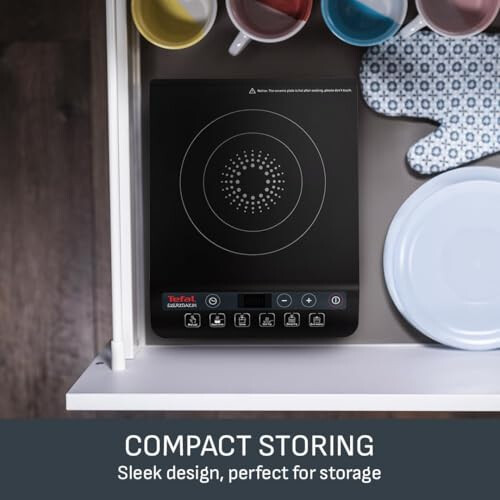 Tefal Tefal Everyday Portable Electric Induction Hob, 2 1