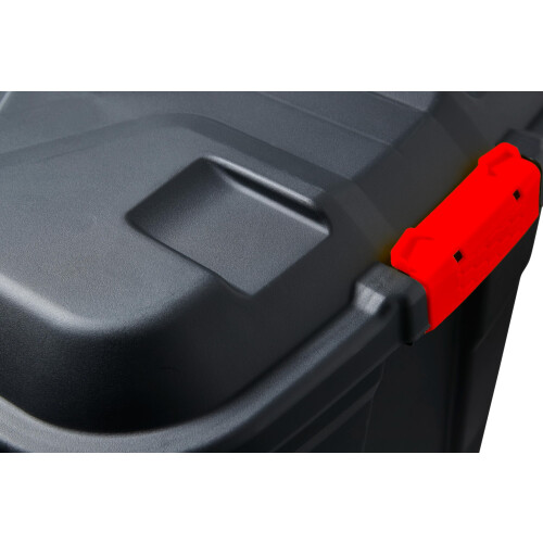 Strata Strata Heavy Duty Large Storage Box with Lid - 175L - Lockable 2