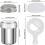 Chocolate Shaker Stainless Steel Duster Dredges 3