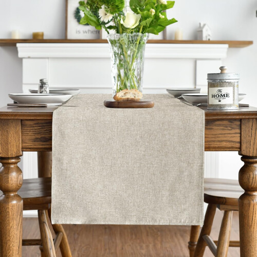 Artoid Mode Light Brown Summer Table Runner, 2
