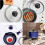 4 Pcs Pot Lid Knob, Universal Replacement Pan Lid Cover Knobs, Kitchen Cookware Knob Handle, Bakelite Circular Handgrip 6