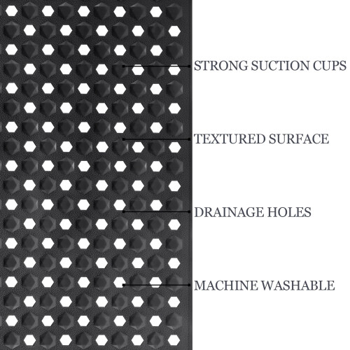 DOPROP Premium Non Slip Bath Mats for Elderly 2