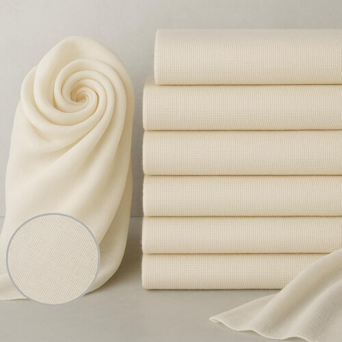 Grade 100+ PACKARDI Cheesecloth Pack of 6 Muslin 1