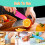 FEISIGE 6Pcs Kids Plastic Knives Set with Slicing 5