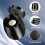 Navani Smell-Proof Ashtray with Lid for Inside & 4
