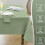 Softalker Sage Green Table Cloth Rectangular 6