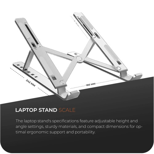 Roe Tenpo Adjustable Laptop Stand for Desk, 1