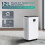 12L/Day Dehumidifiers for Home, Dehumidifier with 2