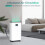12L/Day Dehumidifiers for Home, Dehumidifier with 7
