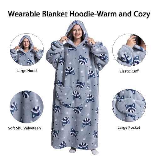 Pterygoid Extra Long Oversized Blanket 2