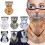 Ice Silk cycling face mask breathable sun protection 7