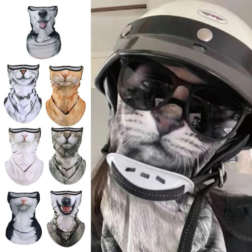 Ice Silk cycling face mask breathable sun protection 1