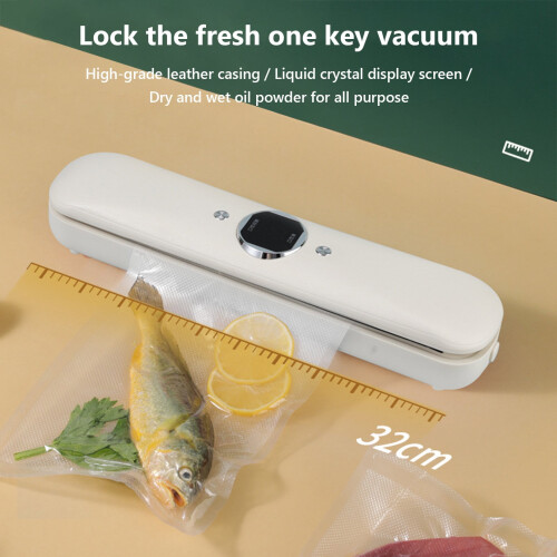 Machine de mise sous vide pour la conservation des aliments avec 10 sacs 2