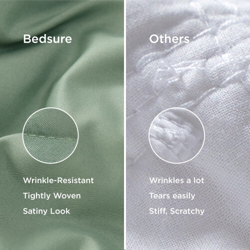 Bedsure Single Duvet Cover Set - Brushed 2