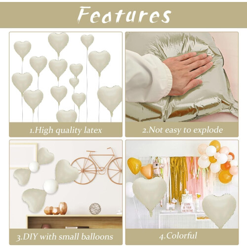 Heart Balloons, Wedding Balloon, Bride Balloon, 2