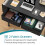 CAIYUN Computer Office Desk for Small Space with 6