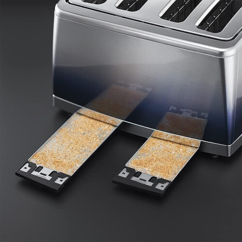 Russell Hobbs Russell Hobbs 4 Slice Eclipse Toaster with faster 2