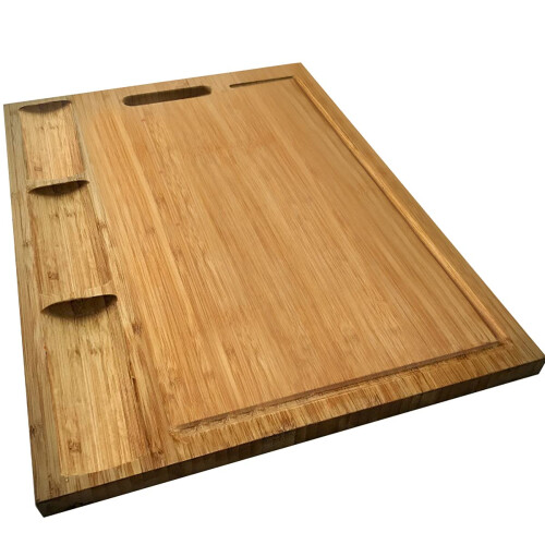 NIUXX Organic Bamboo Cutting Board for Kitchen, 1
