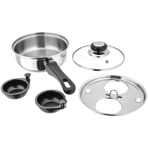 Judge Judge Essentials Two Cup Egg Poacher and 1