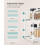Songmics SONGMICS Cupboard Organiser, 2-Tier Under Sink 4