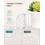 Songmics SONGMICS Cupboard Organiser, 2-Tier Under Sink 5