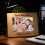 Personalised Photo Frame Laser Engraved Photo 2