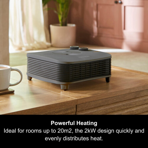 Morphy Richards Morphy Richards HeatFlux 2kw Flat Fan Heater, 1