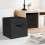 NICEME Foldable Cube Storage Unit Boxes, 4