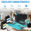 Crystal Clear Epoxy Resin Kit 4L/136 oz - High 3