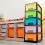 Abbaware Plastic Storage Chest With Wheels, 6