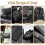 Artificial leather self-adhesive 20 x 30 cm, 6 7