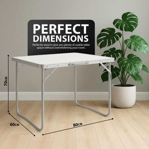 ZENO Folding Table 2.6ft | Standing Table for Camping | Hiking | Picnic Table | 1