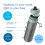 BRITA Sports Water Filter Bottle Model Active Dark 3