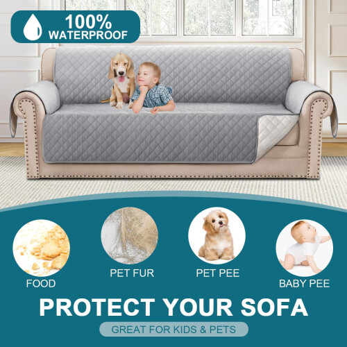 BellaHills Sofa Cover 100% Waterproof Sofa Cover 1