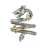 Sterling Silver Flame Dragon Ring for Men and Women 4