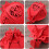 2 Pack Red Lanterns Chinese New Year Lucky Fu 3D 7