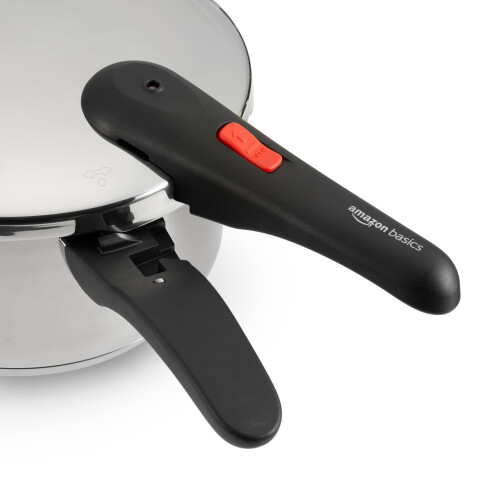 Stainless Steel Pressure Cooker, 4 litres, Silver 1